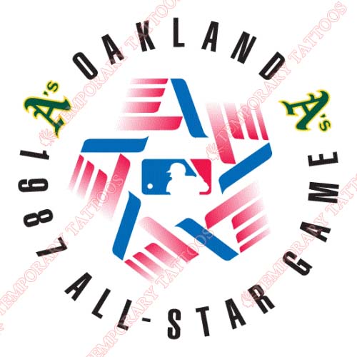 MLB All Star Game Customize Temporary Tattoos Stickers NO.1344